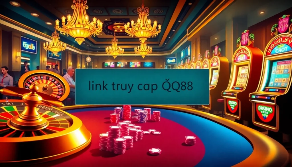 Discover thrilling casino action at QQ88 with the link truy cập qq88 as players engage in poker and slots.